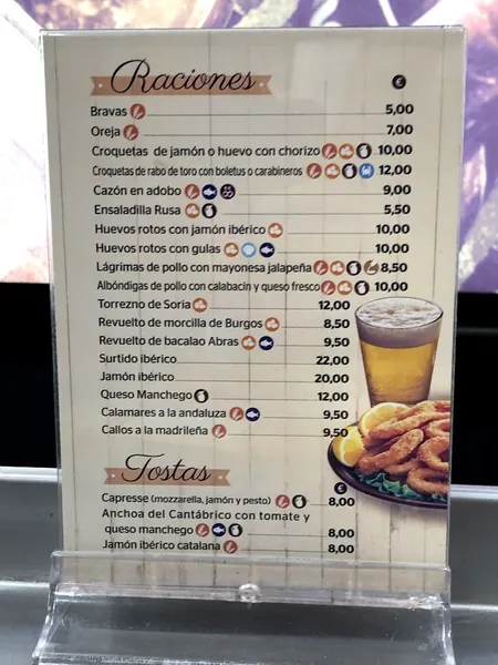 menu 0 of Restaurante La Braña