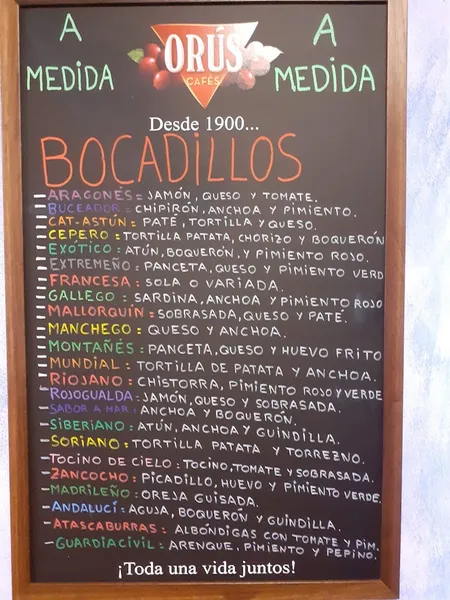 menu 0 of La Taberna de Rodri