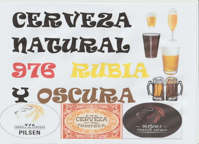 menu 2 of La Taberna de Rodri