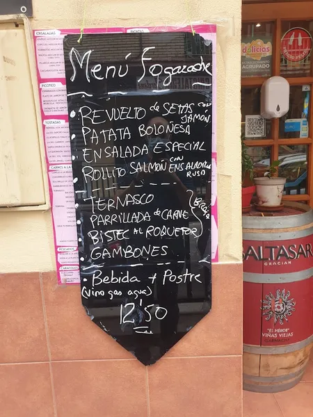 menu 0 of Restaurante El Fogarache