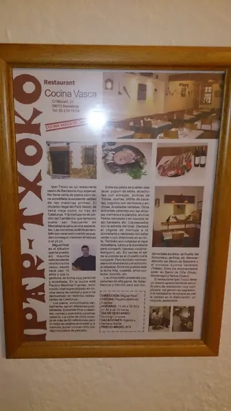 menu 2 of Ipartxoko