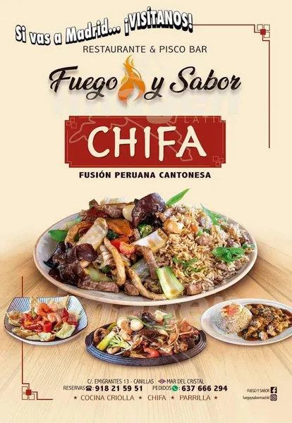 menu 2 of Fuego y Sabor