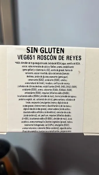 menu 1 of Vegan Bombon Sin Gluten
