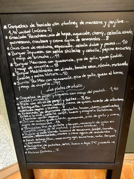 menu 0 of Restaurante La Voladora
