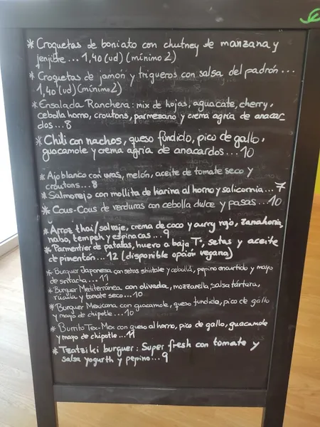 menu 1 of Restaurante La Voladora