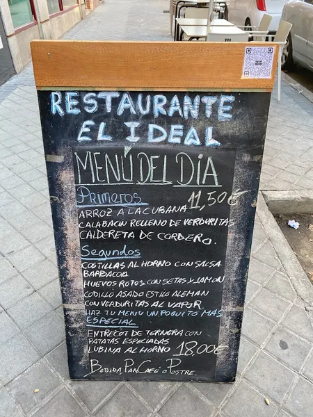 menu 0 of Bar Restaurante El Ideal