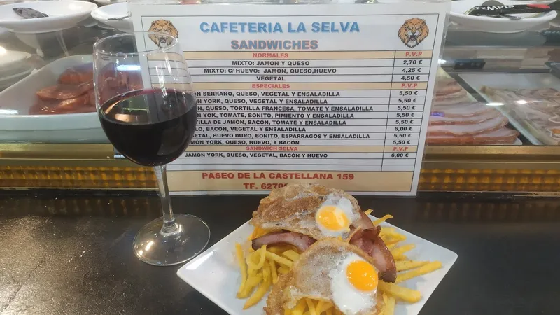 menu 0 of La Selva