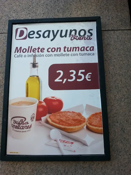 menu 2 of Viena Capellanes