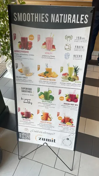 menu 0 of CAFÉ LATE
