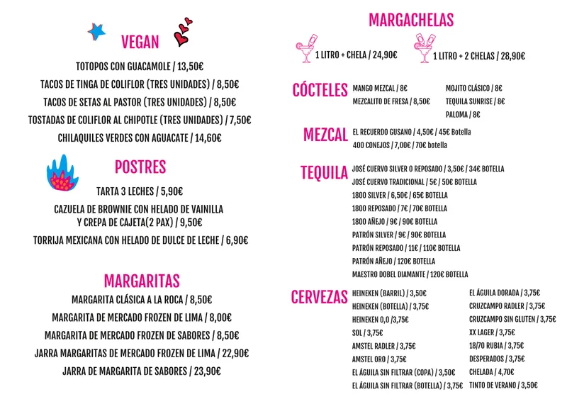 menu 1 of Gracias Padre - Zona rosa