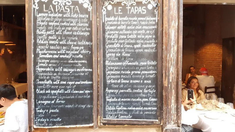 menu 1 of Gravin - Restaurante italiano