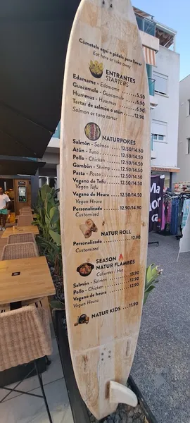 menu 2 of NATUR BEACH Ca'n Pastilla | Healthy food Mallorca