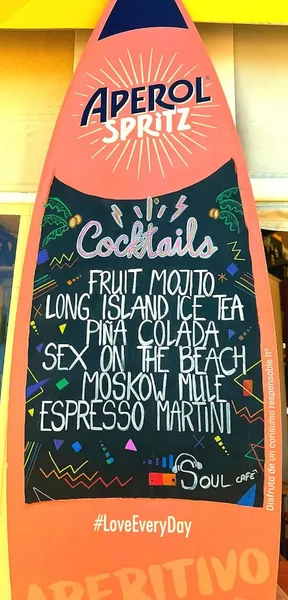 menu 2 of Soul Restaurante Café