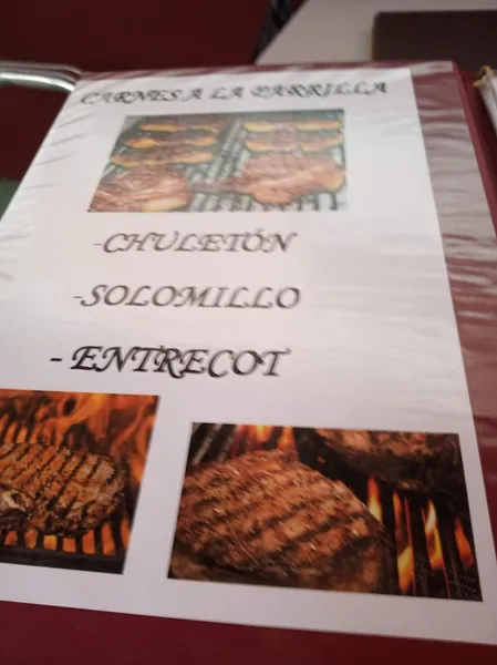 menu 1 of Restaurante Jardín de Baco