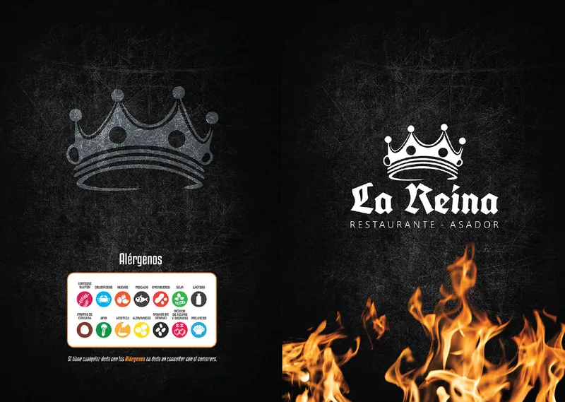 menu 1 of Restaurante Asador La Reina