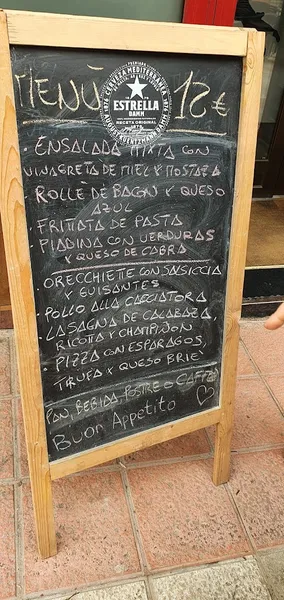 menu 2 of Trattoria La Famiglia