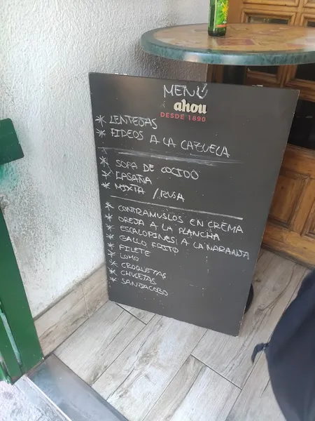 menu 0 of Restaurante Avenida 13