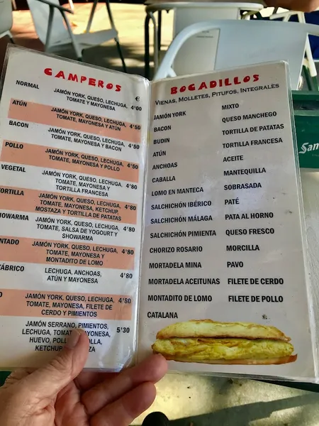 menu 0 of Restaurante El Viso