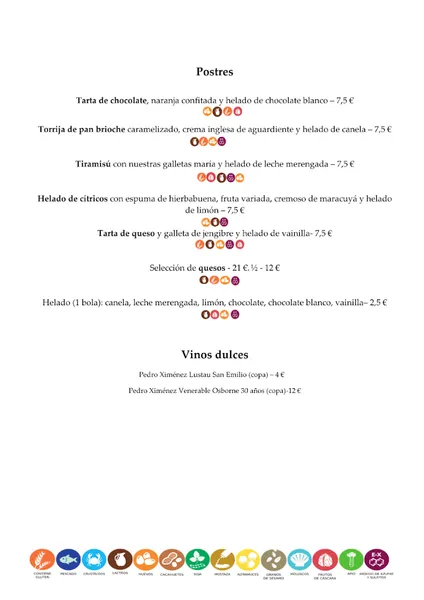 menu 2 of Restaurante Meet Getafe