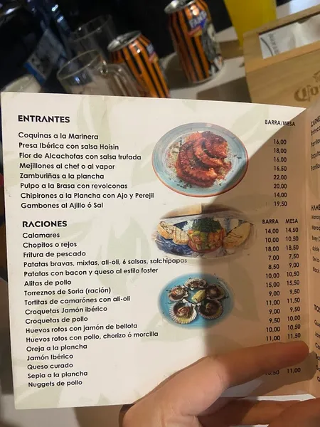 menu 0 of Restaurante gb2