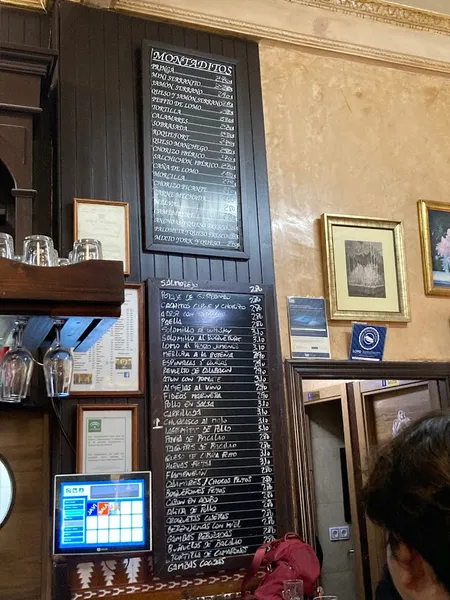 menu 1 of Bar Santa Cruz “Las Columnas”