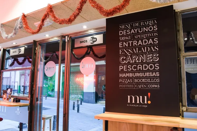 menu 0 of MU! El Placer de la Carne