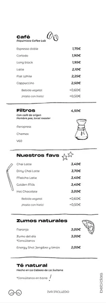 menu 2 of Purita - De vuelta al Origen