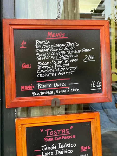 menu 1 of Cafetería CARLOS Bar