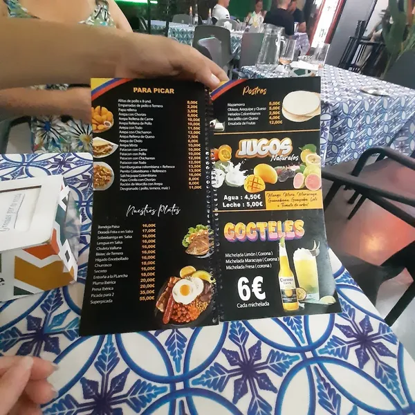 menu 0 of Restaurante El Rincón Paisa