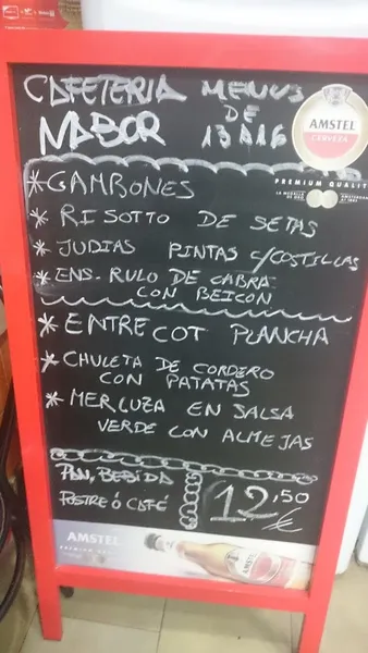 menu 0 of Cafeteria Nabor Restaurante