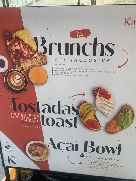 menu 2 of Kaffeina Brunch & Specialty Coffee - Canovas