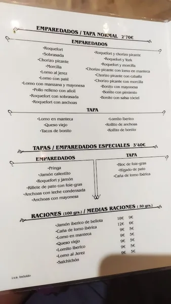 menu 0 of Restaurante Flor de Toranzo