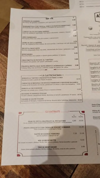 menu 1 of Alimentari