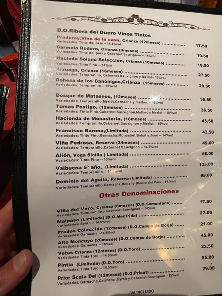 menu 2 of Kzen