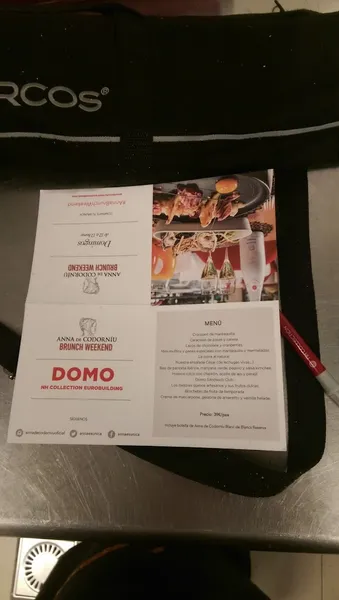 menu 0 of Restaurante DOMO Eurobuilding