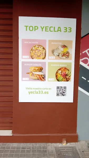 menu 2 of Yecla 33