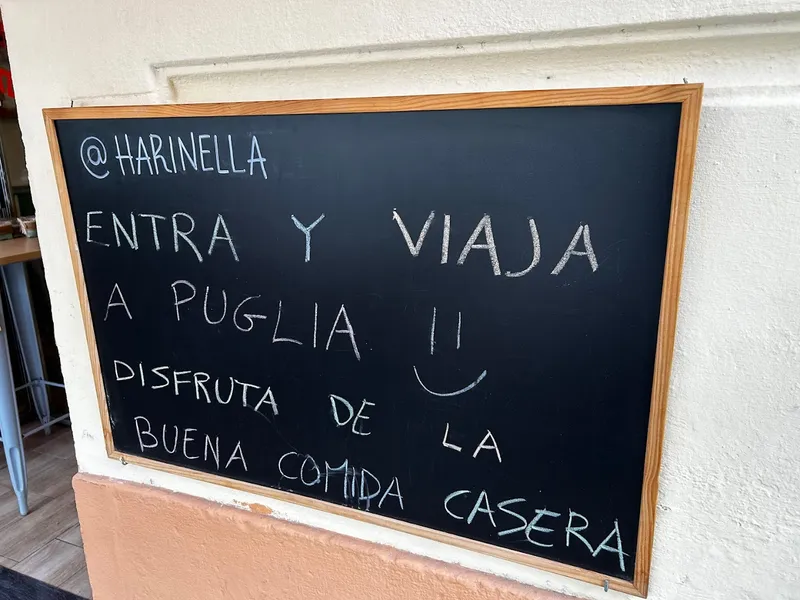 menu 1 of Harinella restaurante pizzeria