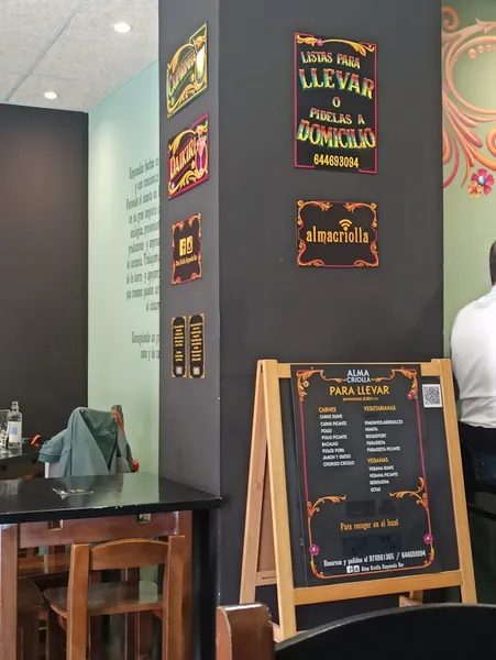 menu 0 of Alma Criolla Empanada Bar