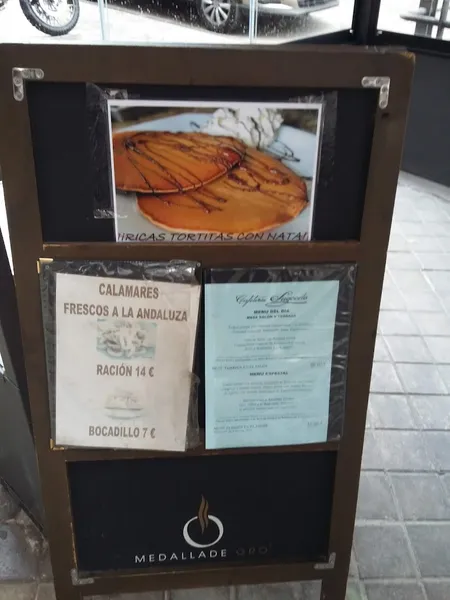 menu 2 of Cafetería Sagredo