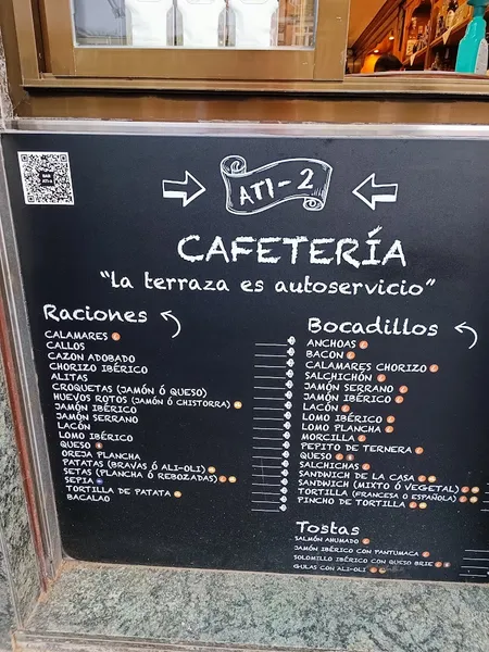 menu 0 of Cafetería ATI-2