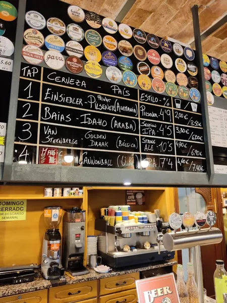 menu 0 of Cervecería Basajaun