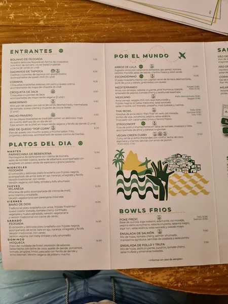 menu 0 of Refresc House