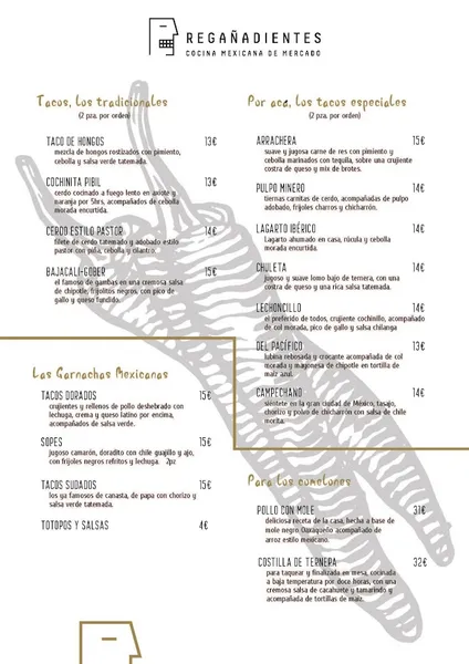 menu 1 of REGAÑADIENTES