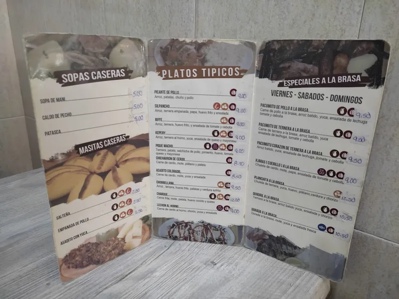 menu 1 of Bar - Restaurante Santa Cruz 2