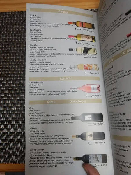menu 2 of Restaurante Da Pino