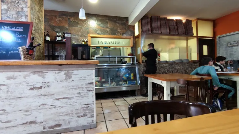 menu 1 of Restaurante La Bambina
