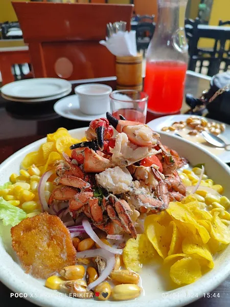 menu 2 of Marisquería "Mar Abierto" Jaén