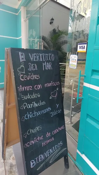 menu 0 of Marisquería Verídico Del Mar