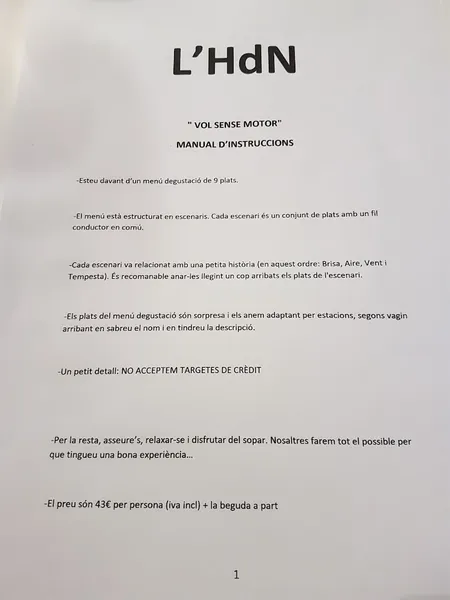 menu 0 of L'home dels Nassos