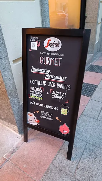 menu 0 of Burmet | Moncloa